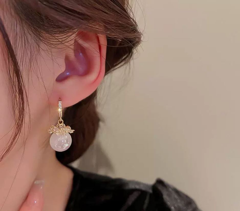 Aretes de Perlas de Lujo